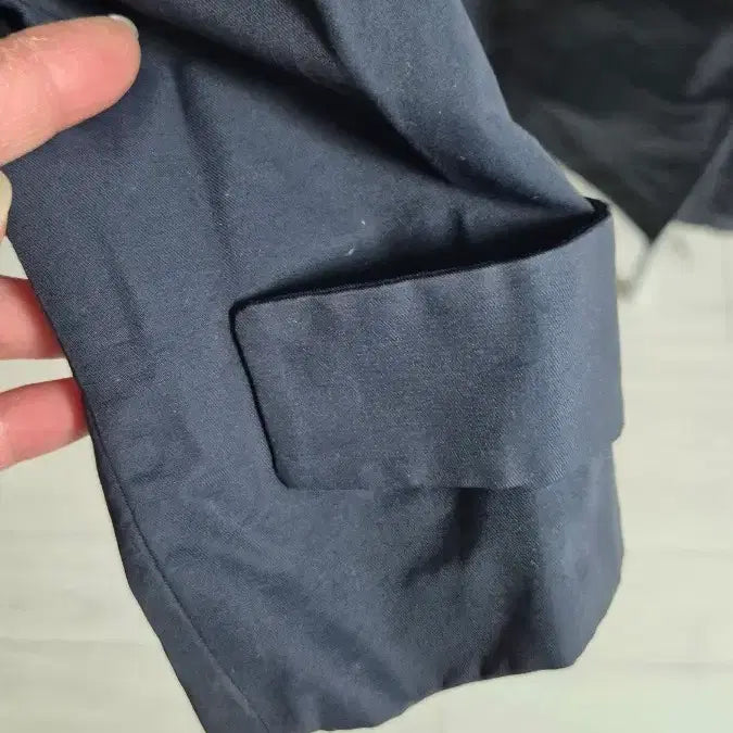 [BUNJANG] Triana Navy Trench Coat / 트리아나 네이비 트렌치코트