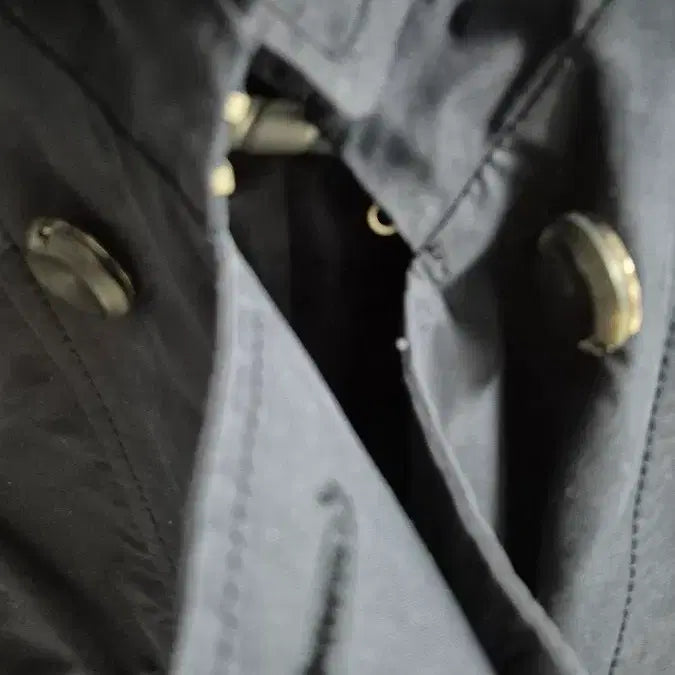 [BUNJANG] Triana Navy Trench Coat / 트리아나 네이비 트렌치코트
