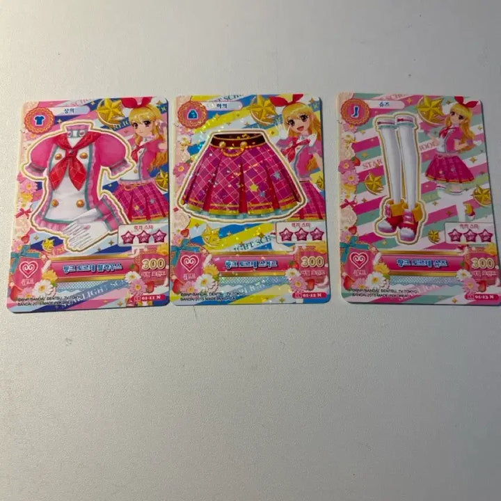 [SOLD OUT] 아이엠스타 카드 핑크 토르테 카드 아이카츠 스쿨룩