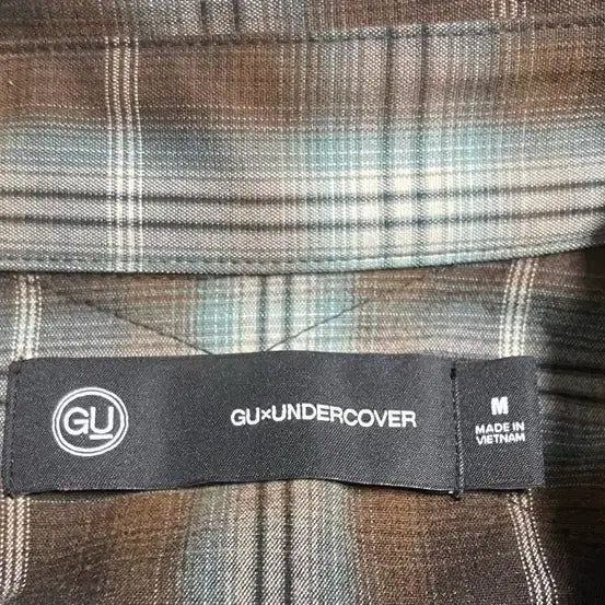 [BUNJANG] GU Undercover Zip Detail Shirt / (M)GUxUndercover 언더커버 집 셔츠