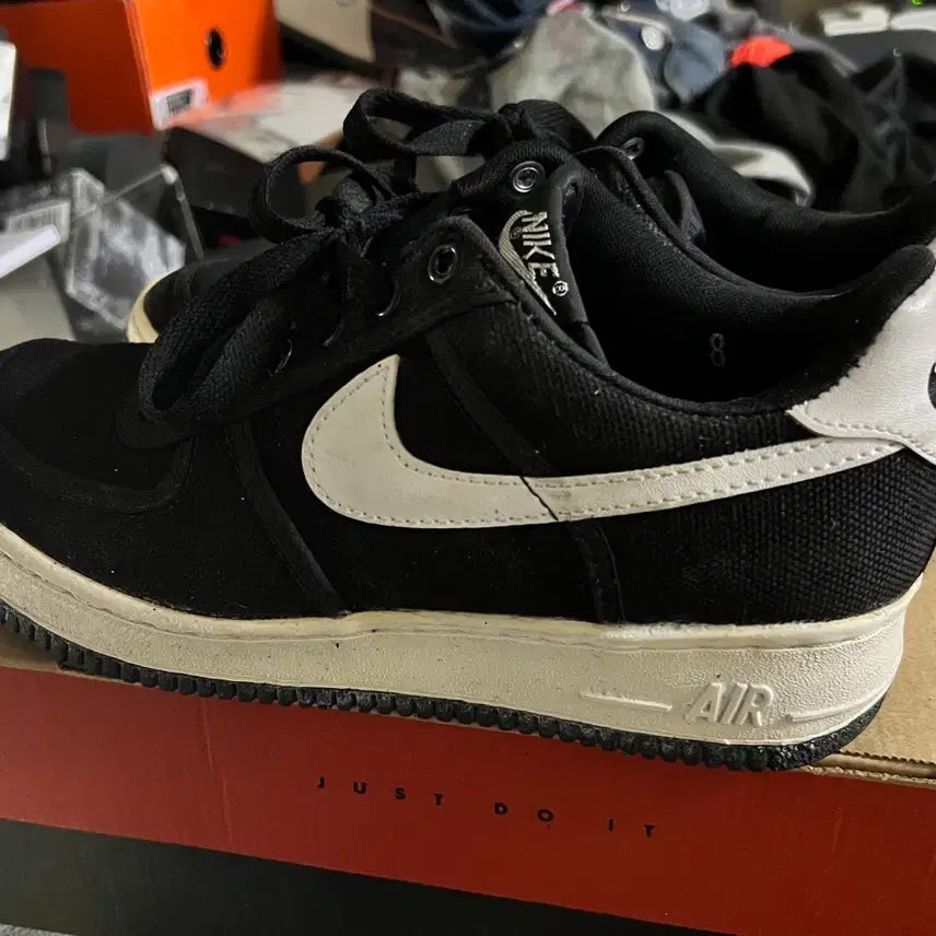 [BUNJANG] Nike Air Force 1 Canvas Sneakers 1995 / 나이키 에어포스 1 양군 canvas 1995년