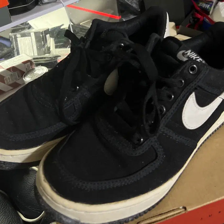 [BUNJANG] Nike Air Force 1 Canvas Sneakers 1995 / 나이키 에어포스 1 양군 canvas 1995년