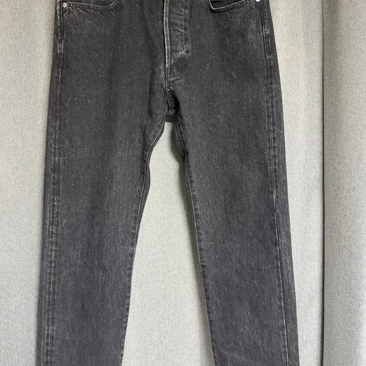 [BUNJANG] Ordinary Fits Loose Ankle Denim Black 32 / 오디너리핏츠 루즈 앵클데님 블랙 32 비이커매장판