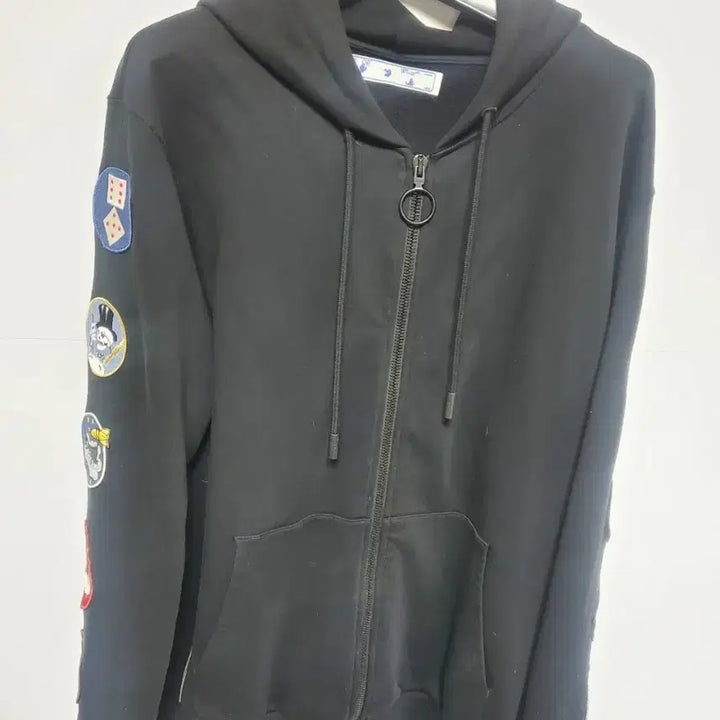 [BUNJANG] Off-White Hooded Zip-up Jacket (Men&