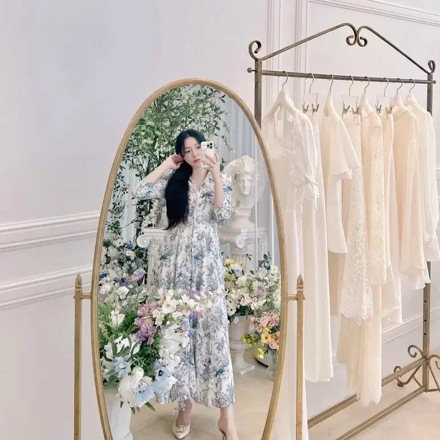 [BUNJANG] Grace You Toile Dress M Size / 그레이스유 뜨왈 원피스 M size