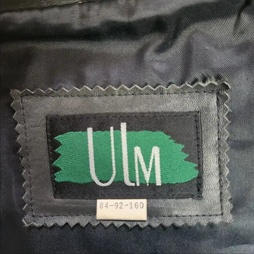 [BUNJANG] ULM Leather Double Button Trench Coat (Women&