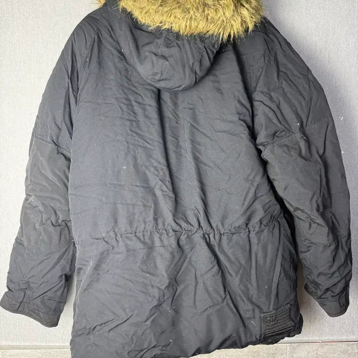 [BUNJANG] Polo Jeans Company Black Nylon Heavy Arctic Parka Down Padded Jacket / [m] 폴로진스 컴퍼니 블랙 나일론 헤비 아크틱 파카 다운 패딩