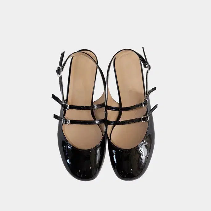 [BUNJANG] Oddline Mary Jane Shoes 230 / 오드라인 에나멜 메리제인 슈즈 230