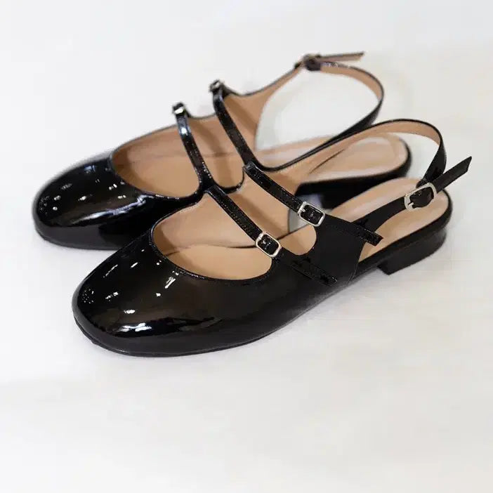 [BUNJANG] Oddline Mary Jane Shoes 230 / 오드라인 에나멜 메리제인 슈즈 230