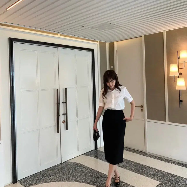 [BUNJANG] Oddline Mary Jane Shoes 230 / 오드라인 에나멜 메리제인 슈즈 230