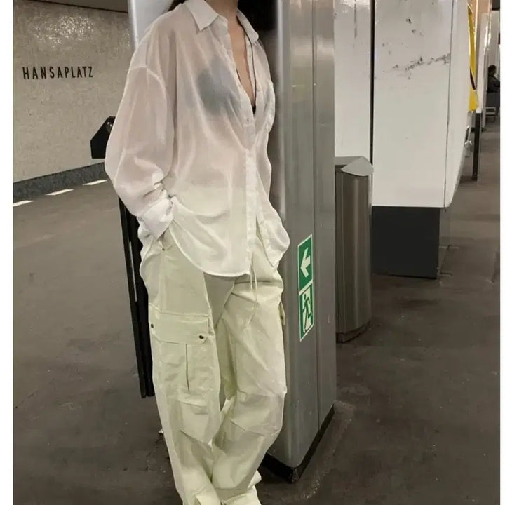 [BUNJANG] London Flat Bio Cargo Pants / s) 런던플랏 바이오 카고 팬츠