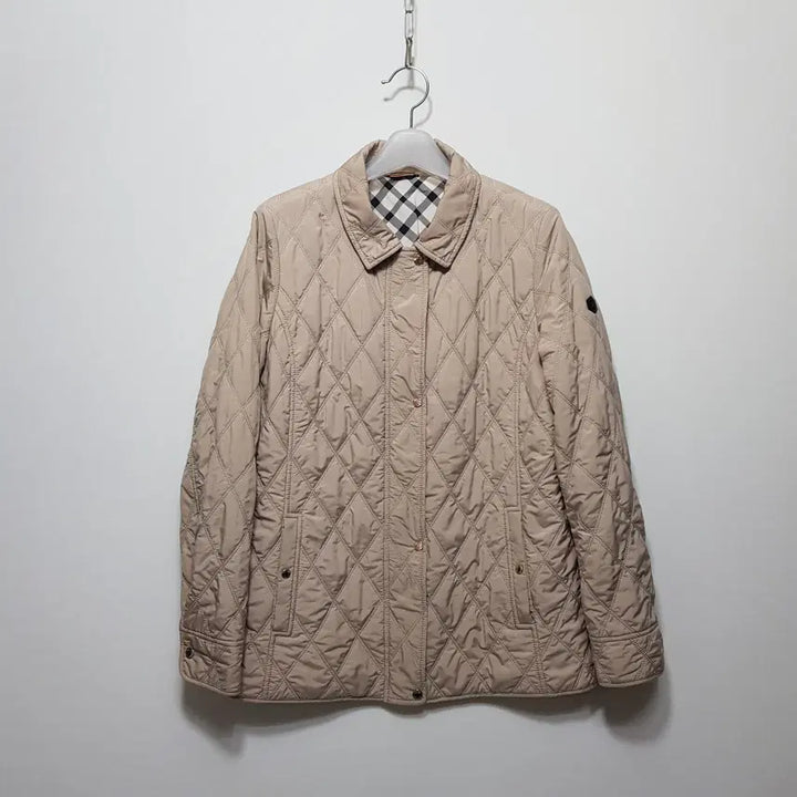 [BUNJANG] Daks Diamond Quilted Golf Padded Jacket (Light Beige) / 2024년식/닥스/다이아퀼팅골프패딩자켓/여성100/파라오쇼핑