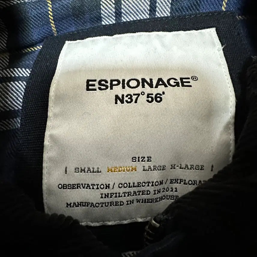 [BUNJANG] Espionage Classic Hunting Coat / 에스피오나지 헌팅 코트