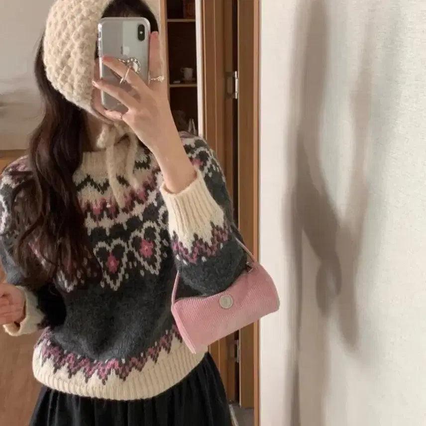 [BUNJANG] Peter and Wendy Knit Earmuffs / 떨이)피터앤웬디 뜨개 니트 귀도리