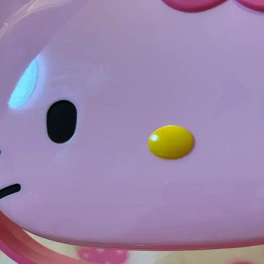 [BUNJANG] Hello Kitty Pink Face Desk Mirror / 헬로키티 핑크 페이스 탁상 거울