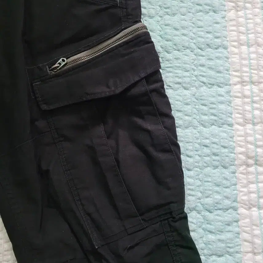 [BUNJANG] G-Star Raw Rovic Zip 3D Tapered Military Black Cargo Pants / 지스타로우 G star raw 3D 테이퍼드 밀리터리 블랙카고팬츠 34