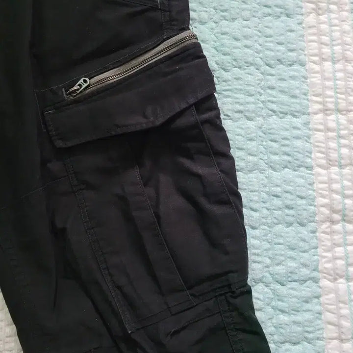 [BUNJANG] G-Star Raw Rovic Zip 3D Tapered Military Black Cargo Pants / 지스타로우 G star raw 3D 테이퍼드 밀리터리 블랙카고팬츠 34