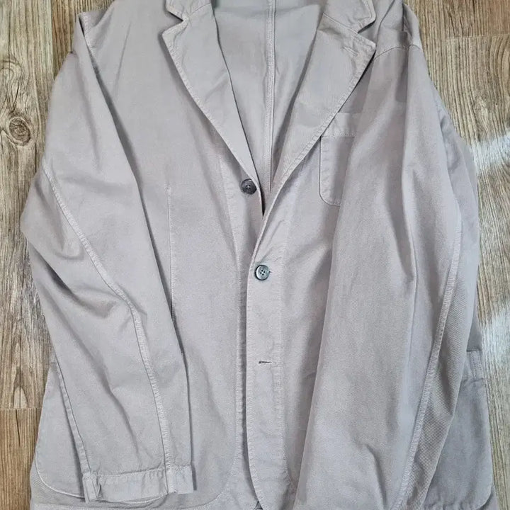 [BUNJANG] RAIZE&amp;BELOW Type01 Tailored Twill Jacket / 라이즈앤빌로우 베이지 테일러드 자켓