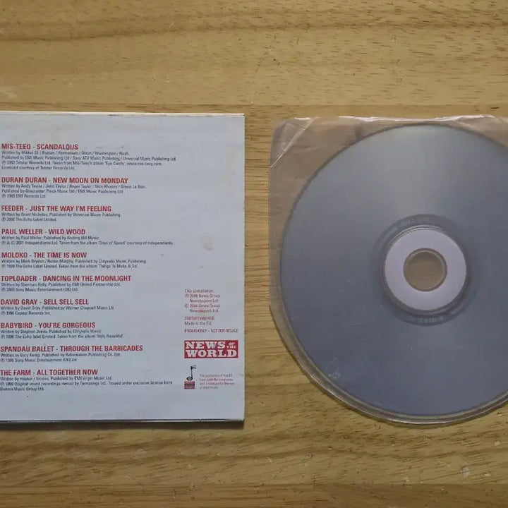 [BUNJANG] True Brits Compilation PROMO UK CD Album / CD 음반 True Brits CompilationPROMO 영국반