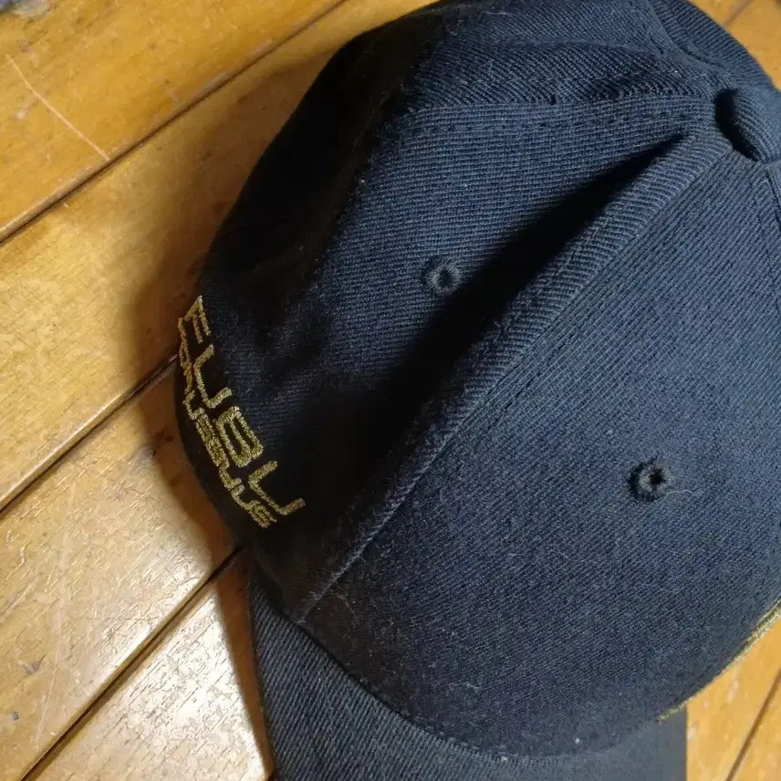 [BUNJANG] Black Snapback Style Ball Cap / 블랙 스냅백 스타일 볼캡