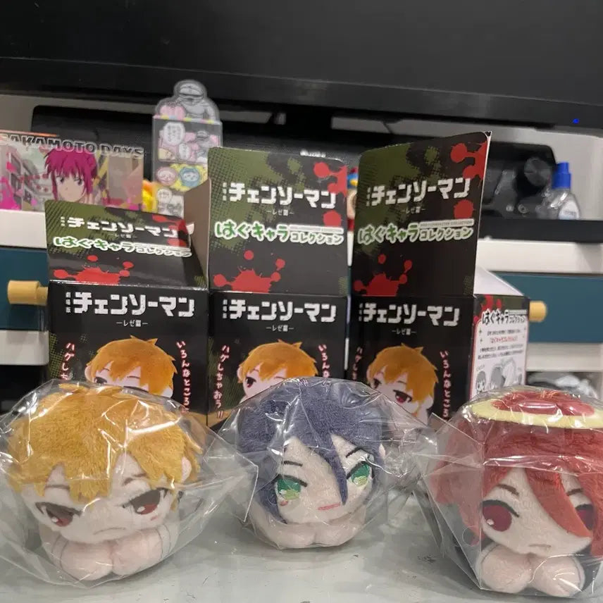 [BUNJANG] Chainsaw Man Hug Chara Reze Denji Angel Bundle Set / 체인소맨 허그캬라 레제 덴지 천사 일괄판매