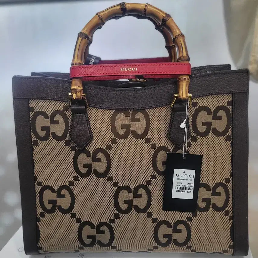 [SOLD OUT] 500만 구찌 점보 GG 토트백 숄더백 미듐 새상품