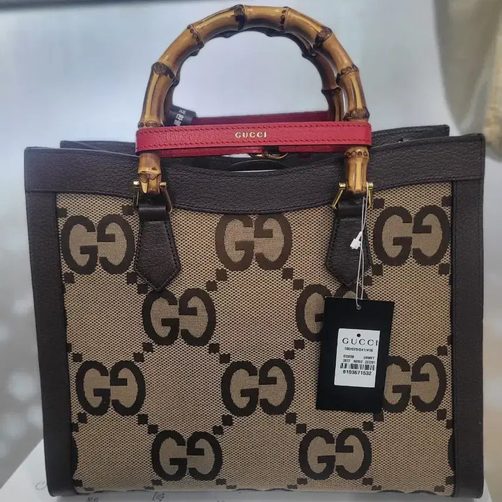 [SOLD OUT] 500만 구찌 점보 GG 토트백 숄더백 미듐 새상품