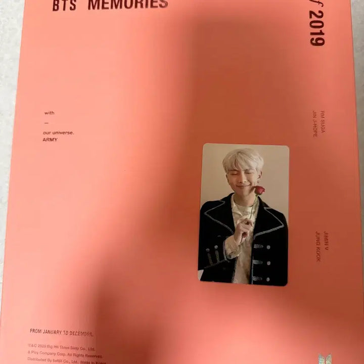 [BUNJANG] BTS 2019 Memories DVD Lucky Draw Photocard Bundle Set / (풀셋)방탄소년단 BTS 2019 메모리즈 DVD (포카+특전포함)