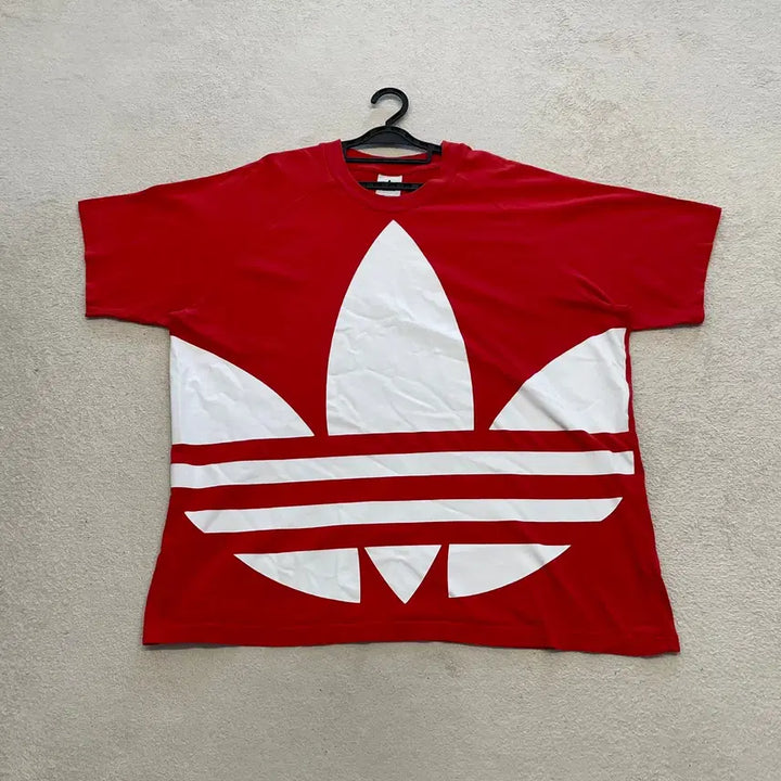[SOLD OUT] XXL 아디다스 빅트레포일 빅로고 반팔티 110