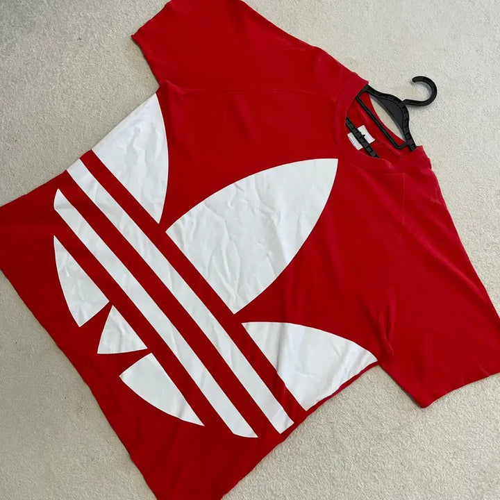 [SOLD OUT] XXL 아디다스 빅트레포일 빅로고 반팔티 110