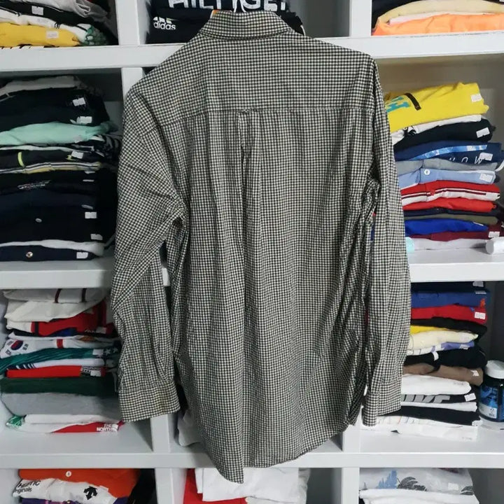 [SOLD OUT] 라코스테 100 깅엄 체크 긴팔 셔츠