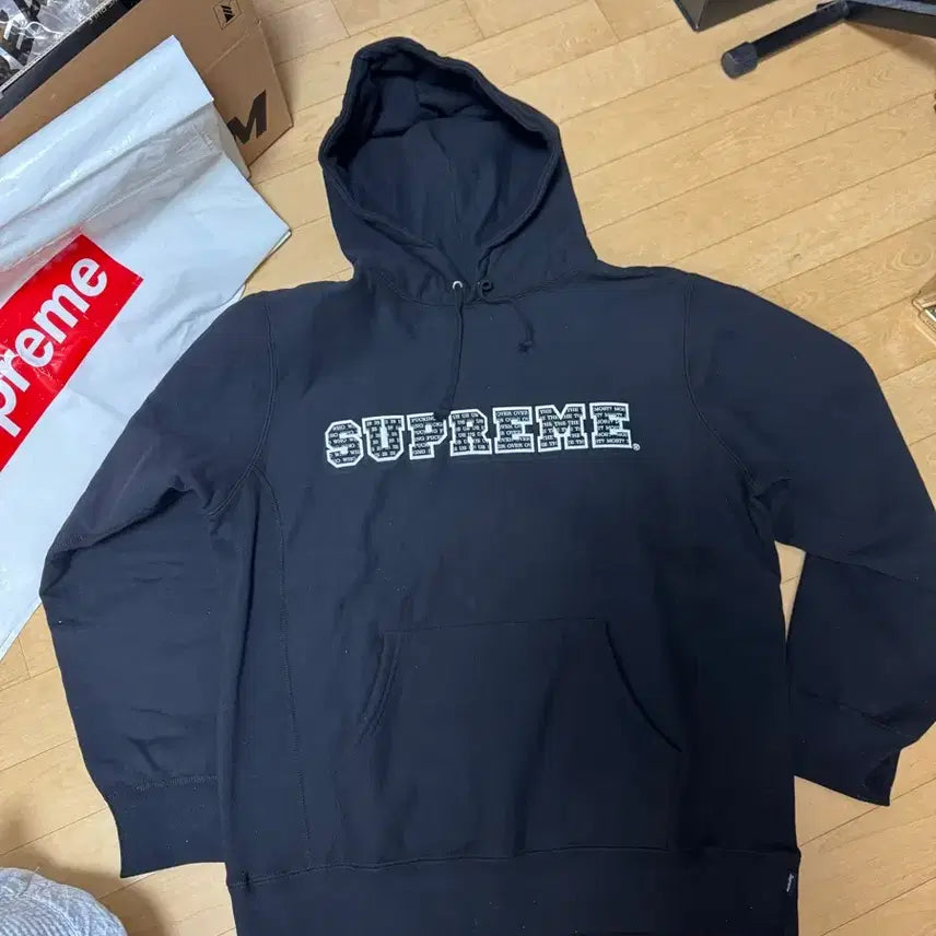 [BUNJANG] Supreme The Most Hoodie Black L / 슈프림 더 모스트 후드 블랙