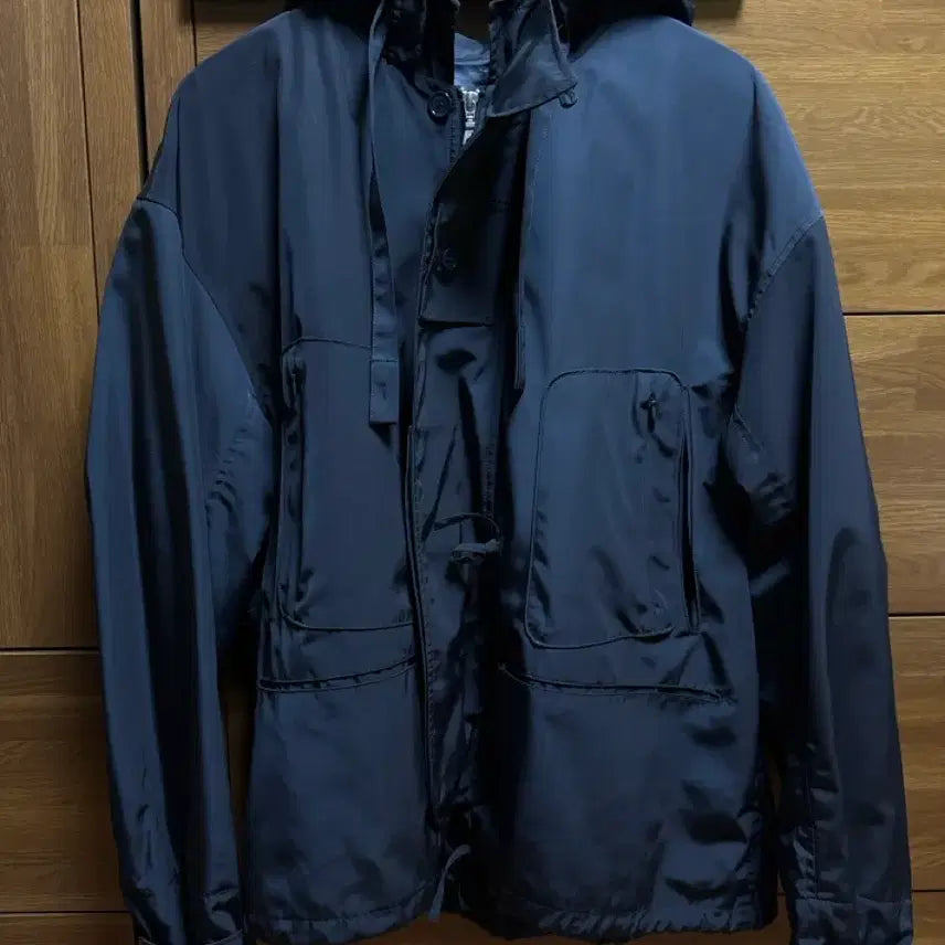 [BUNJANG] Polytelu Hooded Parka Navy / [3] 폴리테루 후디드파카 네이비