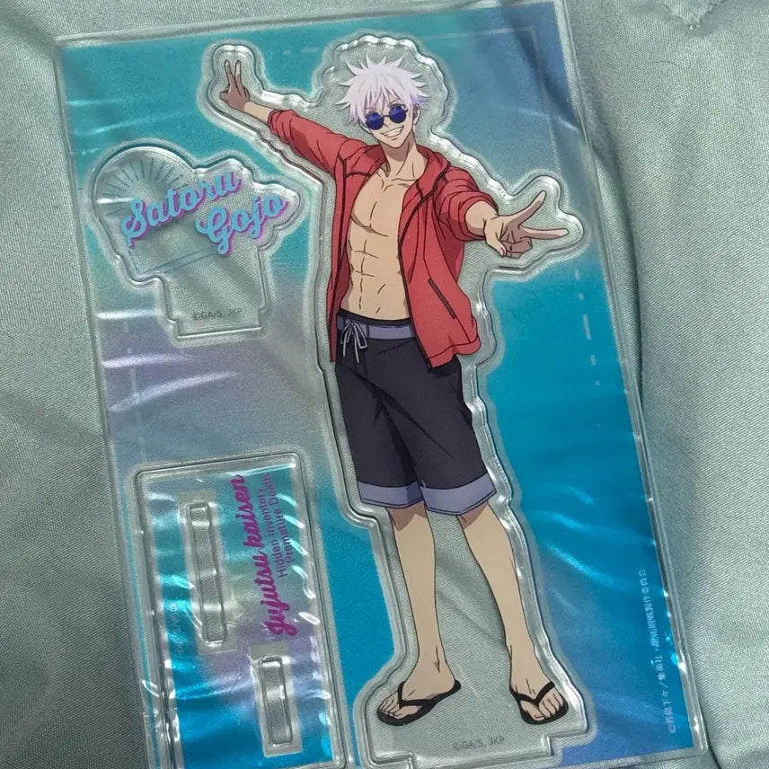 [BUNJANG] Jujutsu Kaisen Satoru Gojo Okinawa Big Acrylic Stand / 주술회전 고죠 사토루 오키나와 빅 아크릴 스탠드