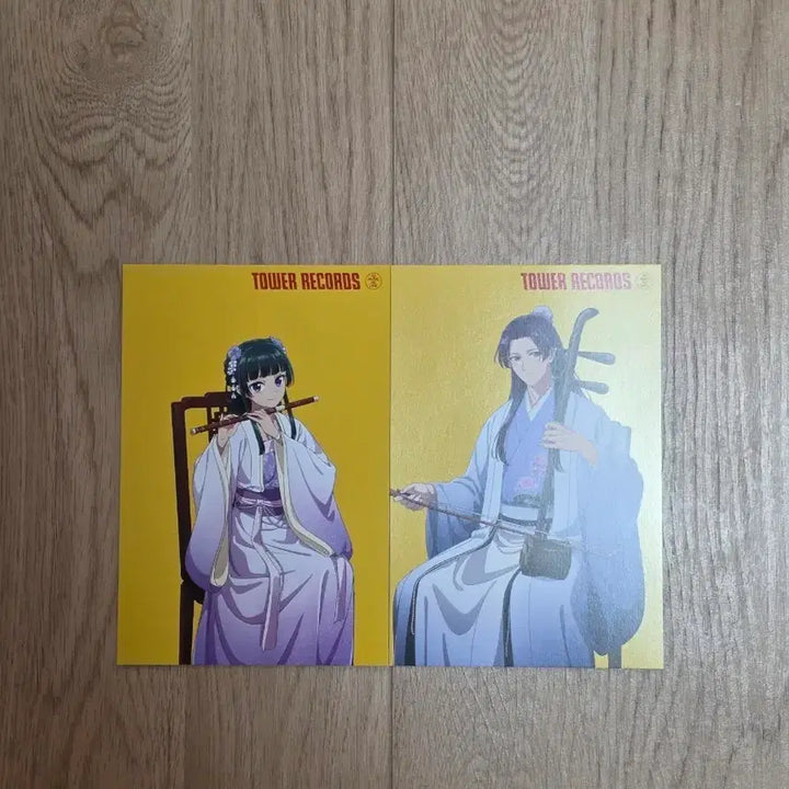 [BUNJANG] Kusuriya no Hitorigoto Tower Records Collaboration Postcard Bundle Set / 약사의 혼잣말 타워레코드 특전 엽서 진시 마오마오 일괄