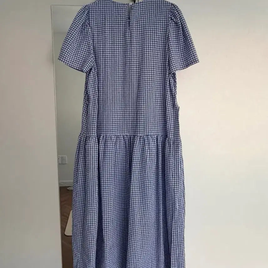 [BUNJANG] P&amp;A by Paul &amp; Alice Check Long Dress / [피엔에이 바이 폴앤앨리스 ] 체크 롱 원피스
