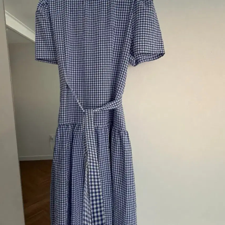 [BUNJANG] P&amp;A by Paul &amp; Alice Check Long Dress / [피엔에이 바이 폴앤앨리스 ] 체크 롱 원피스