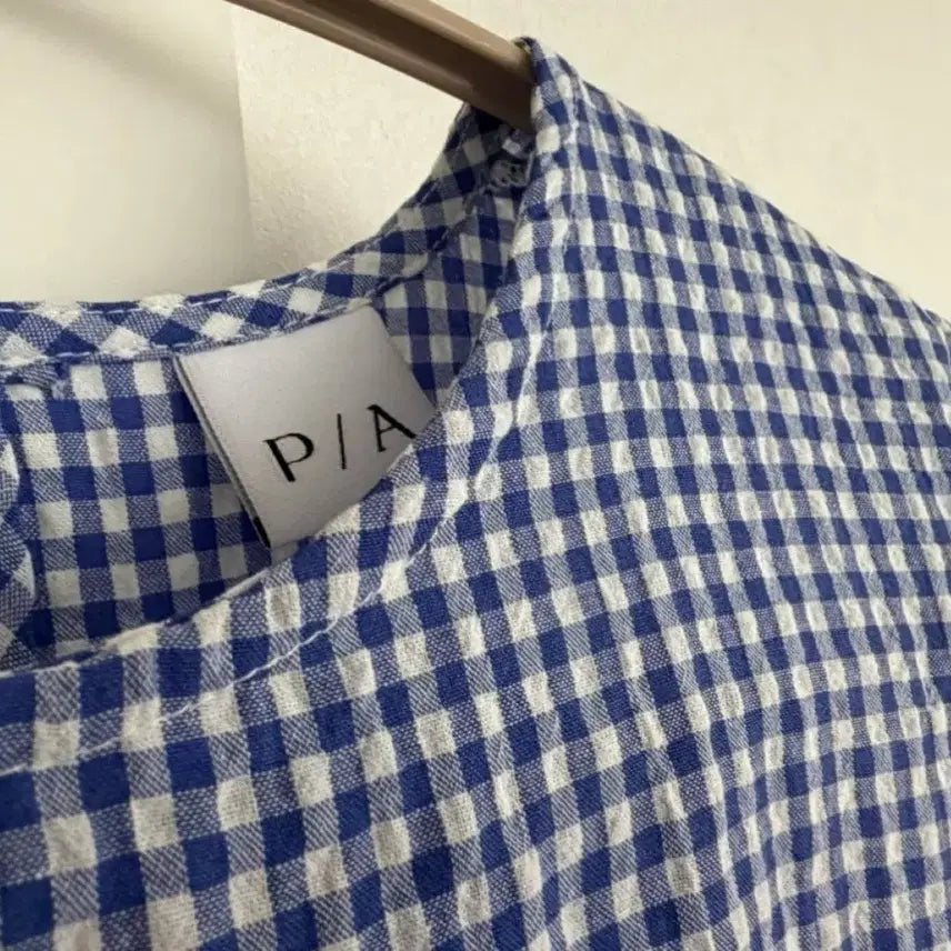 [BUNJANG] P&amp;A by Paul &amp; Alice Check Long Dress / [피엔에이 바이 폴앤앨리스 ] 체크 롱 원피스