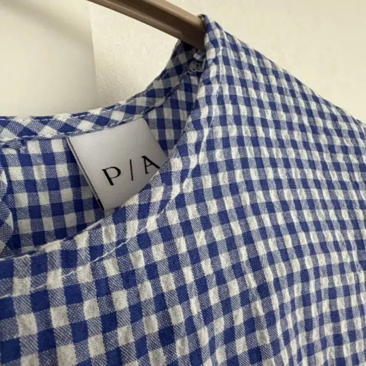 [BUNJANG] P&amp;A by Paul &amp; Alice Check Long Dress / [피엔에이 바이 폴앤앨리스 ] 체크 롱 원피스