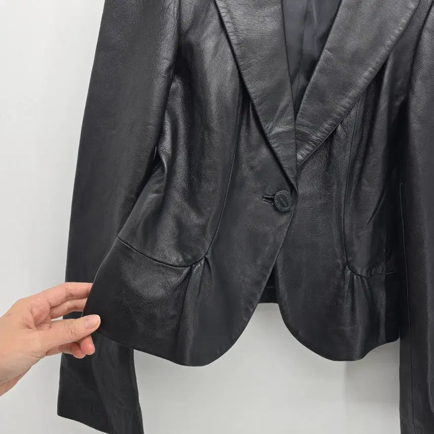 [BUNJANG] besti belli Lambskin Leather Jacket / besti belli 블랙 양가죽 자켓