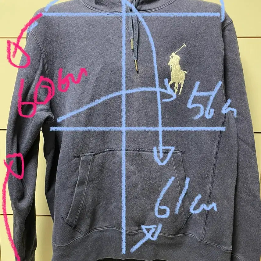 [BUNJANG] Polo Hoodie L Size / 폴로 후디 L사이즈