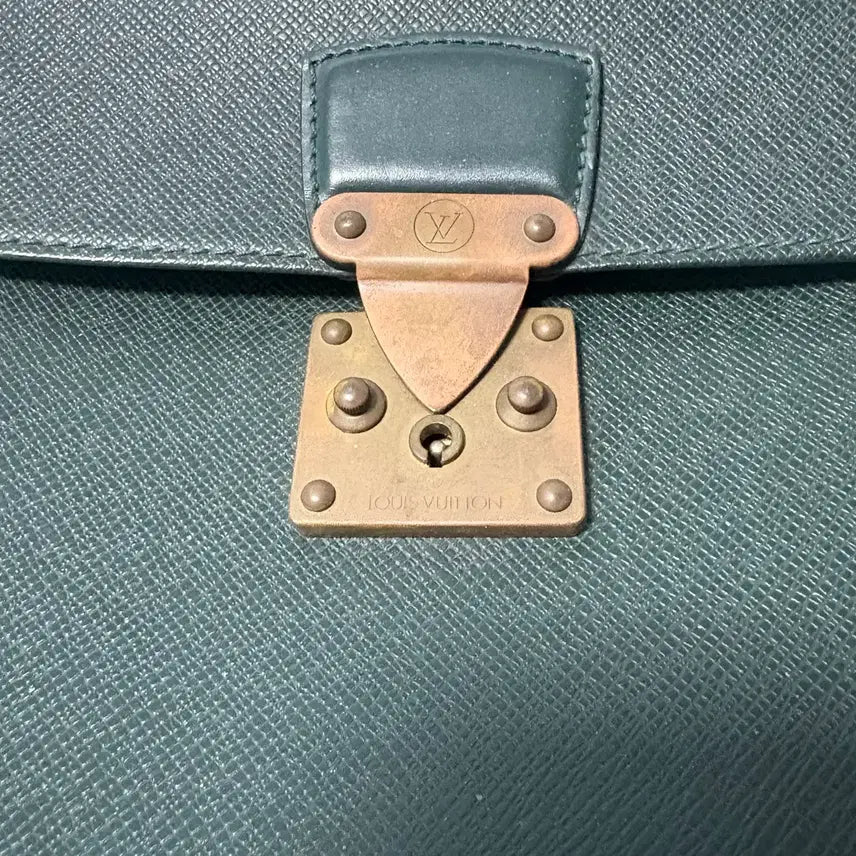 [BUNJANG] Louis Vuitton Briefcase Green Bag / [OS] 루이비통 서류 가방