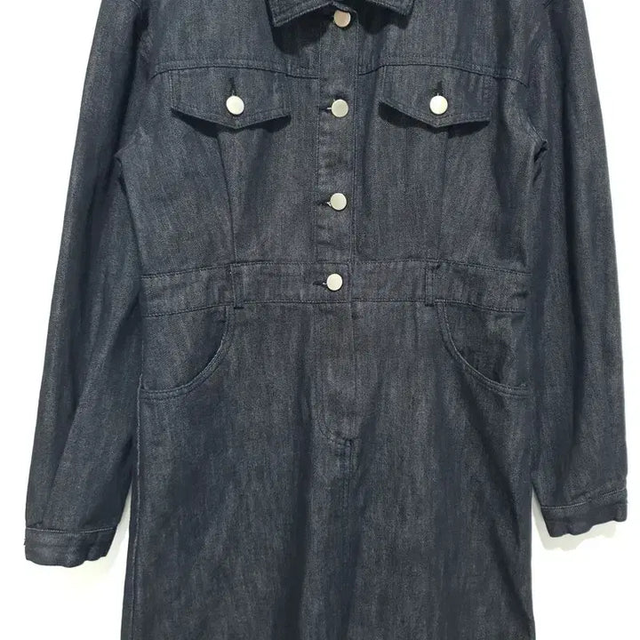 [BUNJANG] Slowmood Raw Denim Dress / 슬로우무드 생지 데님 원피스 _M0050