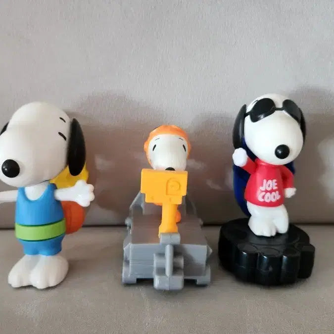 [BUNJANG] Snoopy Figure Set / 스누피 피규어 3종 세트 장식용