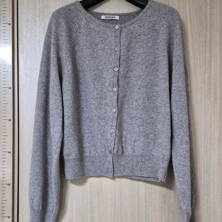 [BUNJANG] Marryaround Gray Cardigan / 회색 가디건 Free 사이즈 울100간절기 보온 55 66 메리어라운드