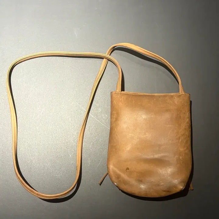 [BUNJANG] Harley Davidson Western Leather Crossbody Bag / 할리데이비슨 웨스턴 가죽 크로스백