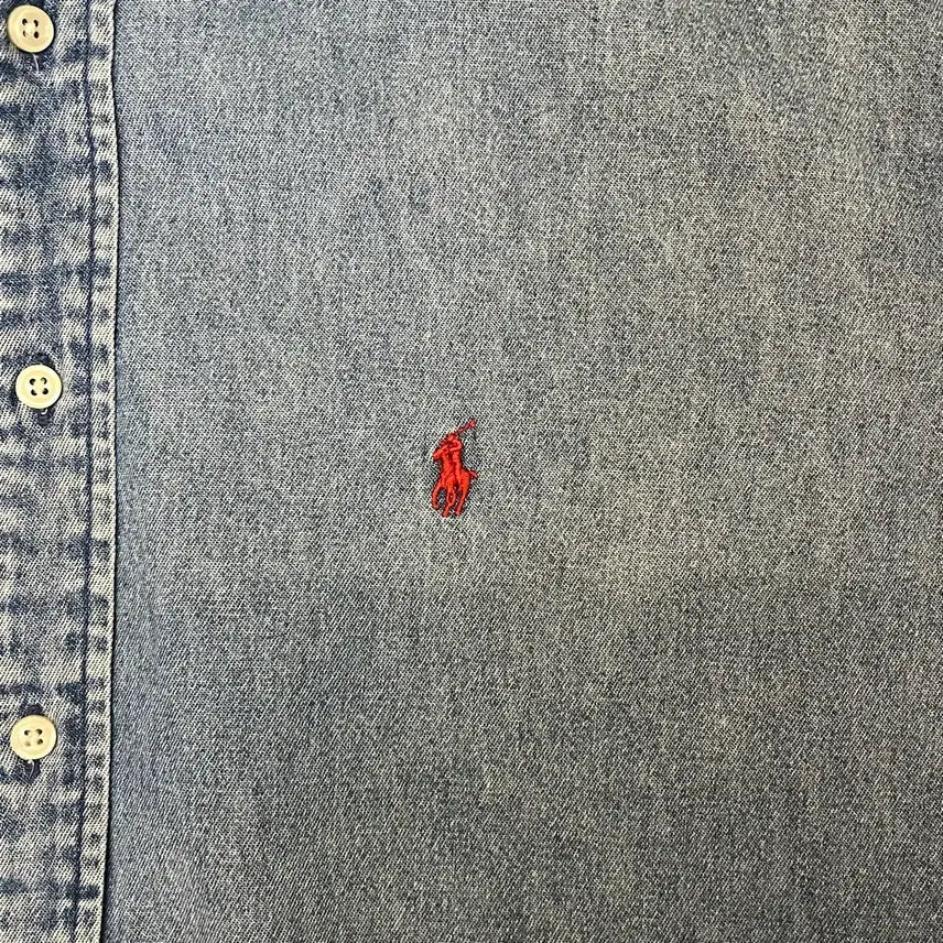 [BUNJANG] Polo Ralph Lauren Denim Shirt / 미국 빈티지 폴로 랄프로렌 데님 셔츠 남방