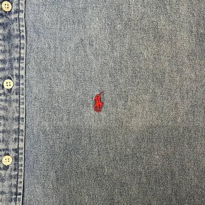 [BUNJANG] Polo Ralph Lauren Denim Shirt / 미국 빈티지 폴로 랄프로렌 데님 셔츠 남방