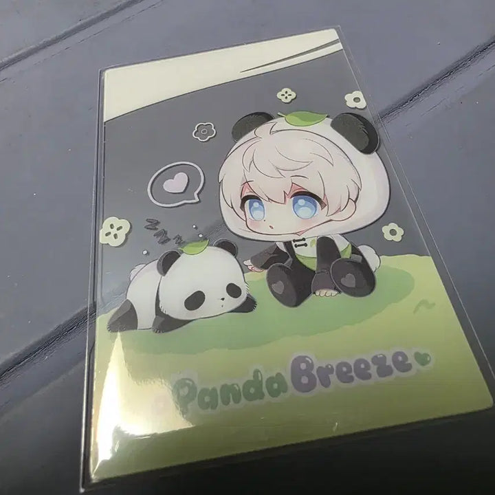 [SOLD OUT] 러브앤딥스페이스 심성훈 판다 투명 포토카드 미개봉
