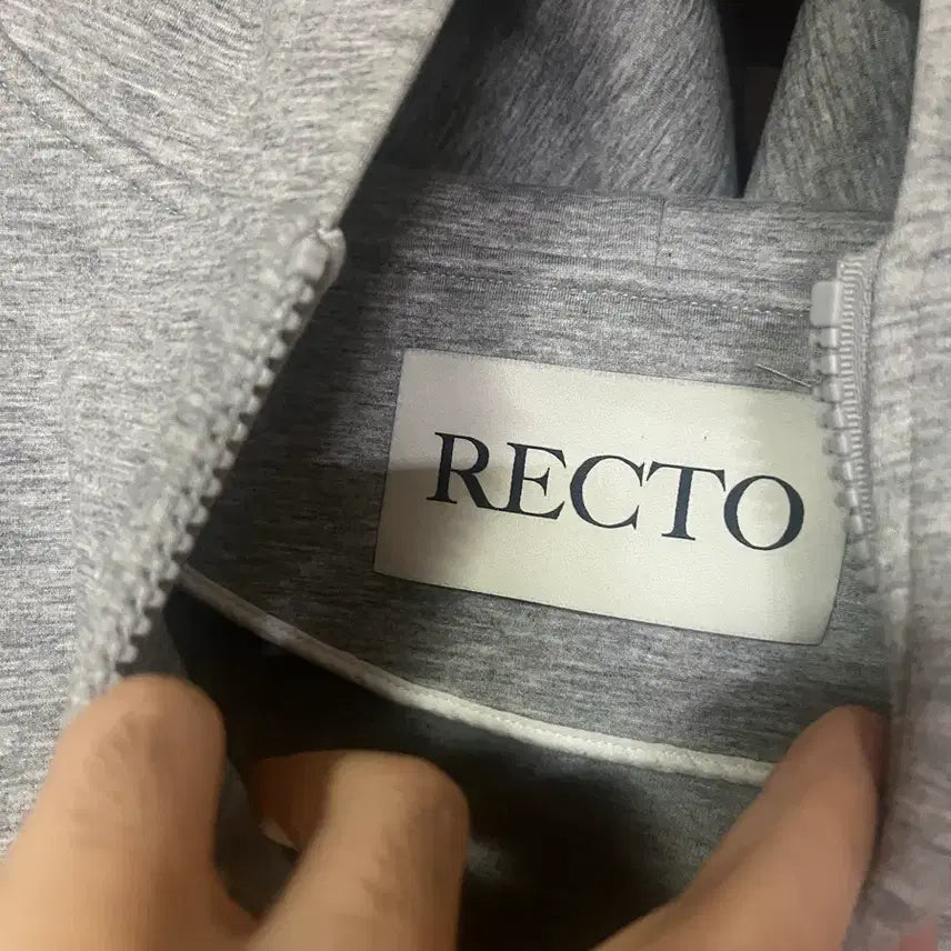 [BUNJANG] RECTO Hooded Zip-up / (정품) 렉토 후드집업